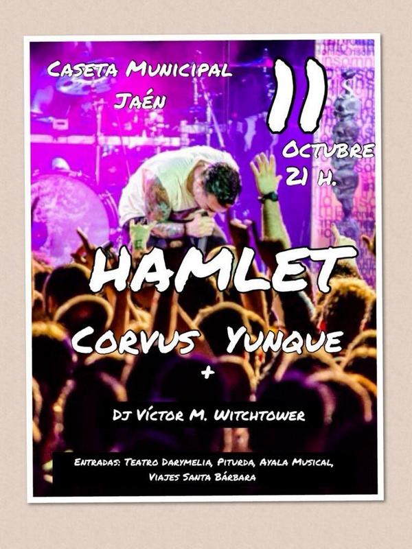 HicEstCranium's tweet photo. Congrats cabrones! RT @CorvusMetalBand: 11/10/2014 - Caseta municipal de Jaén - 21:00 h - Hamlet + Corvus + Yunke http://t.co/OEraRnTlv9