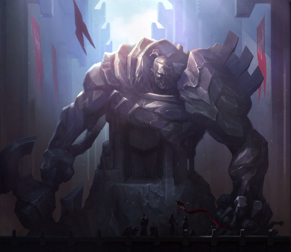 LeagueOfLegends's tweet image. Though our greatest champion has fallen, let this monument stand in his memory | riot.com/1uT1sUs