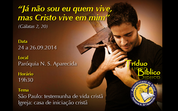 EjacNeopolis's tweet photo. O Ministério da Palavra convida toda Comunidade a participar do TRÍDUO BÍBLICO - informações na foto em anexo! http://t.co/59Ejb7dXSU