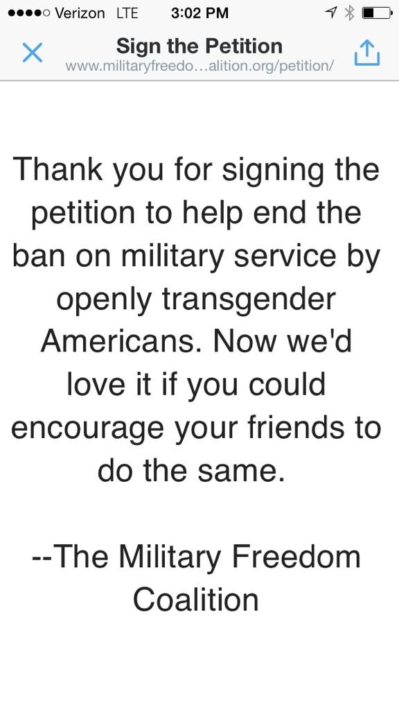 mp3nc3's tweet photo. β@TheLadyValor: yes, THE MILITARY FREDOM COALITION
http://t.co/0txW06NUqDβ DONE. #valorbrigade http://t.co/GFRYnjiofP