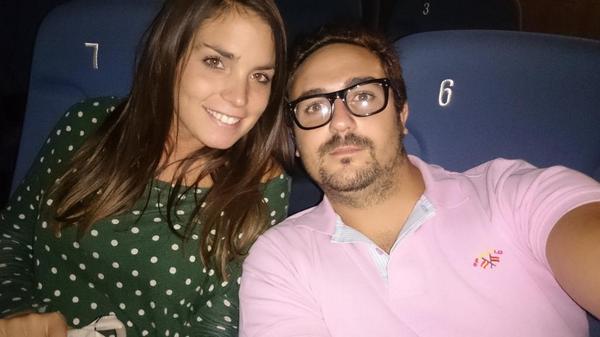 AntonioCastro89's tweet photo. Cine con mi peque @laurasacalv http://t.co/1Z5tC4dYZD