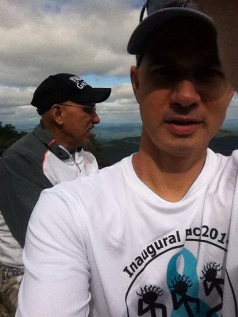 DocGaitonde's tweet photo. Just off the AT with the Papa Gai at Comptons Gap http://t.co/bD7BDv5xX5