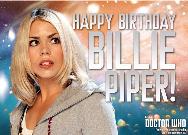  Happy Birthday Billie Piper!! 
You always be a huge inspiration to me I love you  