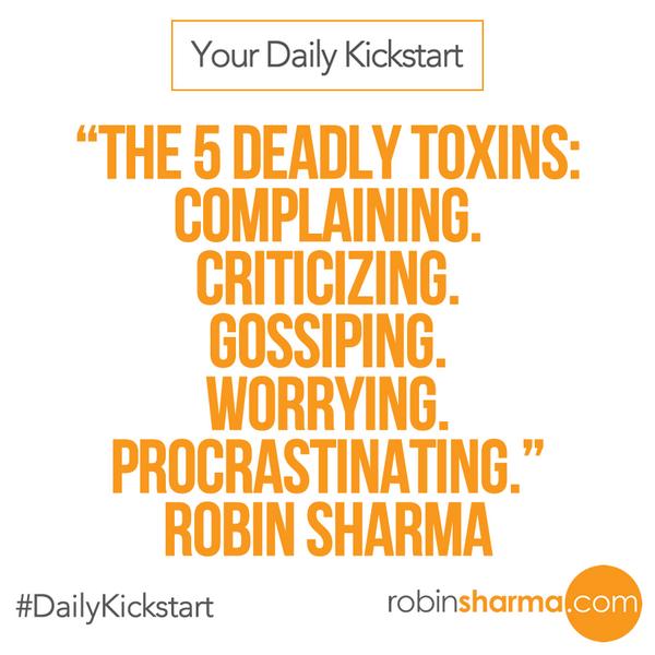 RobinSharma's tweet photo. #DailyKickstart. Enter yours on my FB page for a chance to have it posted on my timeline: http://t.co/3hVkWflOye http://t.co/5KcXh3TLtY