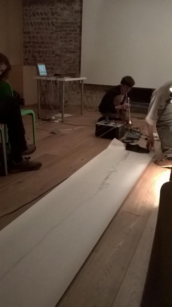 Laboratoro2013's tweet photo. Laboratoro in action @DigitalBrighton @68MiddleSt #Brighton #art http://t.co/8DheOjsgaa