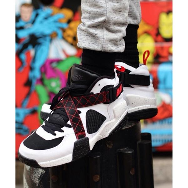 nike air raid red and black