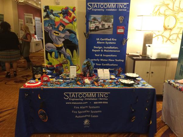 StatcommInc's tweet image. @StatcommInc exhibit booth at the CAI Annual Ed. Conf. &amp;amp; Mini-Expo at the Marriott in San Ramon on Friday, 9/19/14.
