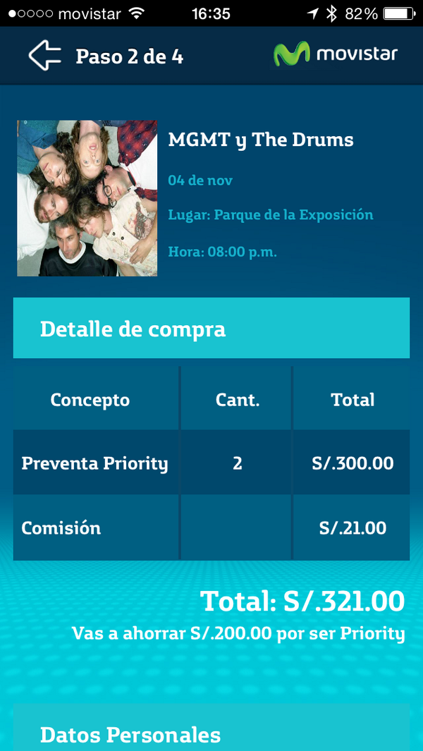 CarlosEZuniga's tweet photo. You had me at “vas a ahorrar 200 soles” #MGMT #ModoPriority http://t.co/JoTlp34KSm