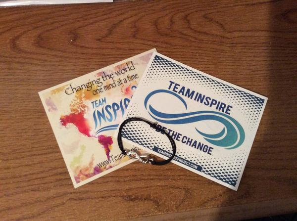 xtinabozinovich's tweet image. Thank you @TInspireProject for sending me a bracelet! I love it 😊✌️