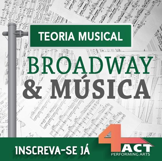 4ActOficial's tweet image. Em outubro!  Inscrições abertas. Informações (11) 3034-2868 contato@4act.art.br com o prof. Gui Leal #4act #musical