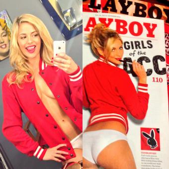 I couldn't have been more excited that day! You can see it all over me! ?
@Playboy 
@JAREDRYDER 
@pboymakeupsara