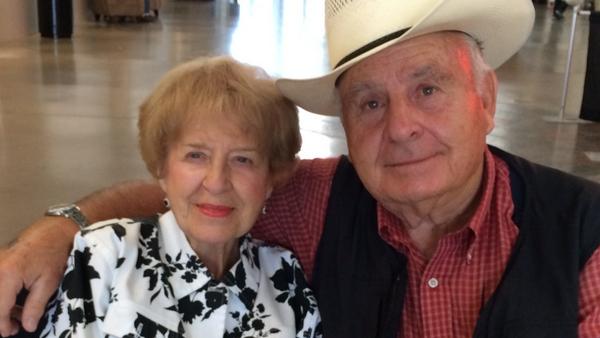 KathyBrockABC7's tweet photo. My parents on their 62nd wedding anniversary. So lucky to have them both! http://t.co/m1ZyCLkhhB