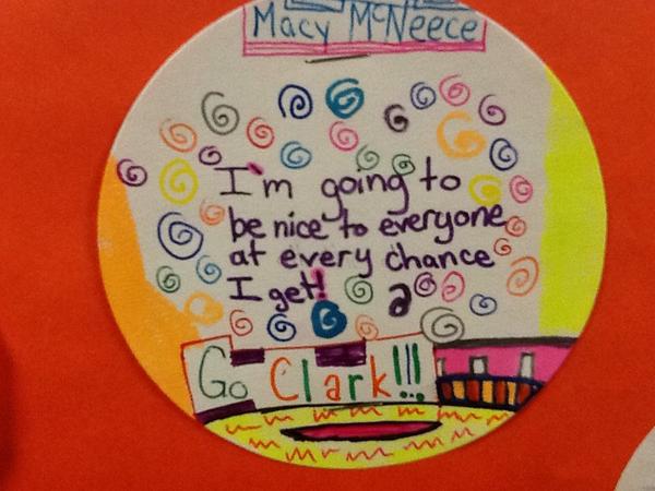 Teachr4's tweet photo. A few close up of our dots dor #DotDay2014 http://t.co/wzF6vJ9h1A
