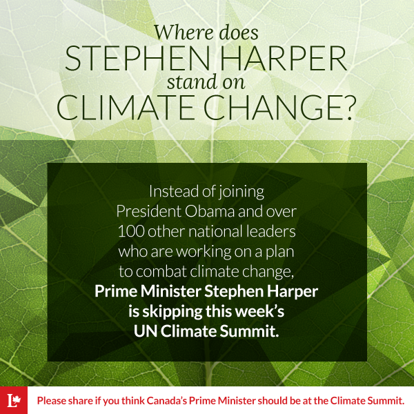 RT if you think Canadians should be showing the way, not lagging behind on climate change.