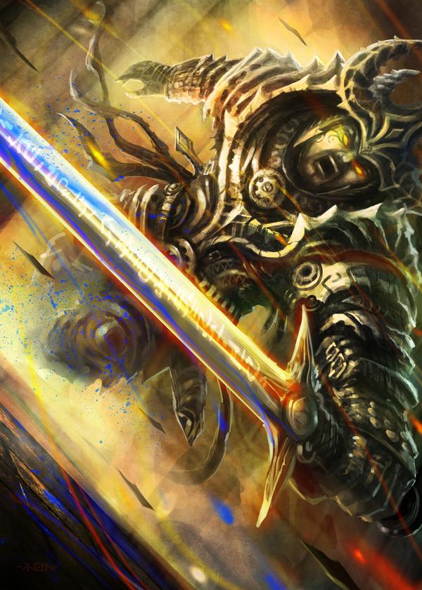 Salt Blade by Ramon Puasa Jr!  chromancer.com/workshop for more great card art.