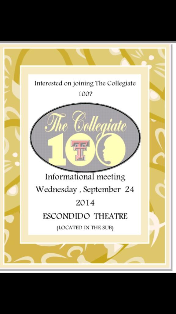 For those interested in receiving more information about us please come on Wednesday. #ttu18 #ttu17 #ttu
