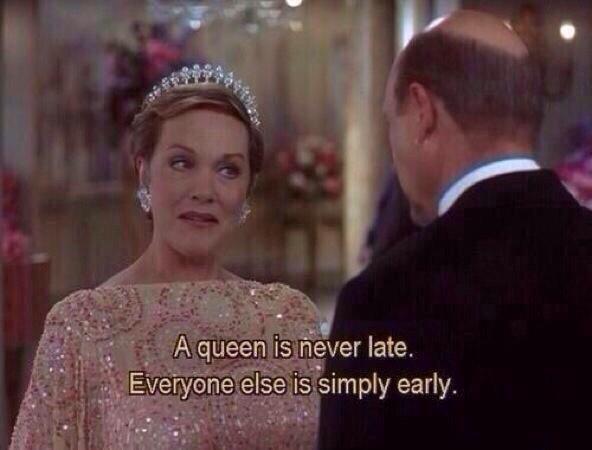 when the cox says you're catching late