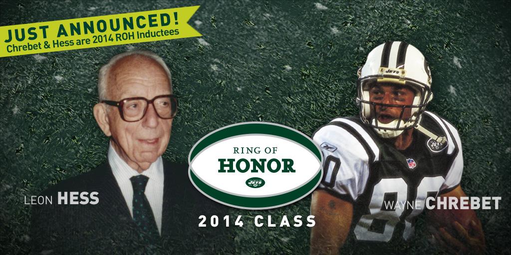 New York Jets on Twitter ".WayneChrebet & Leon Hess were just