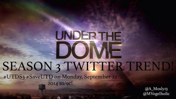 maxehrich's tweet photo. β@huntermayUTD: Only an hour away @maxehrich @Mike_Vogel cant wait for the finale. #UnderTheDome #SaveUTD #UTDS3 http://t.co/sr3PTw2AlcββοΈ