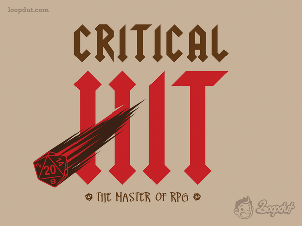 loopdut's tweet image. Camiseta obrigatória para jogadores de RPG de plantão, garanta a sua em nosso site: loopdut.com