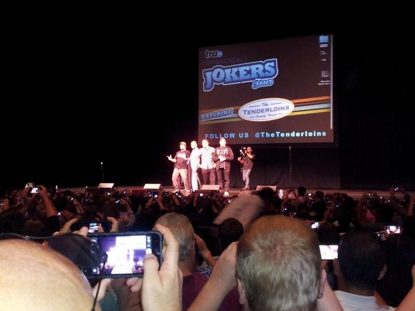 Fifth time to see <a href="/thetenderloins/">The Tenderloins</a> show live and it gets better everytime! Thanks guys! #SchusterCenter