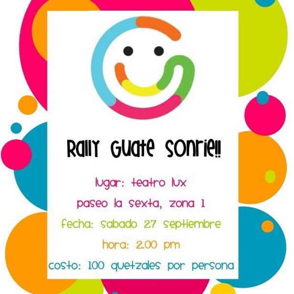 #Guatesonrie <a href="/GuateSonrie/">Guate Sonríe</a> <a href="/RtcNorteGt/">Rotaract Norte</a> más info via DM. ¡Vivos!