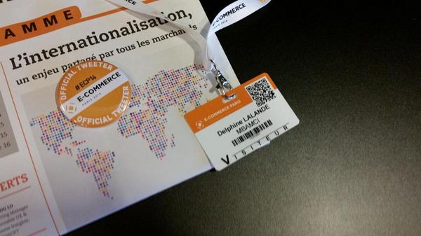 Dlalande75's tweet photo. Le kit du parfait #OfficialTweeter : le fameux badge !! #MBAMCI #ECP14 http://t.co/4am222zwVh