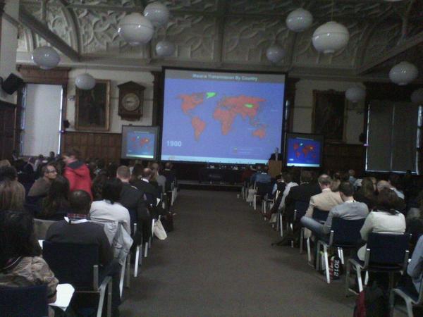 Richard Feacham: In 1900 most of the world had malaria transmission. Cimr14