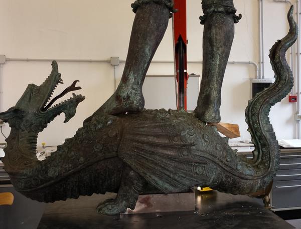 inorvieto's tweet photo. Il San Michele Arcangelo con il suo Drago rivedranno presto la luce! #Orvieto #Umbria 

http://t.co/Yj4U0cNCE5 http://t.co/mrUt0jjTta