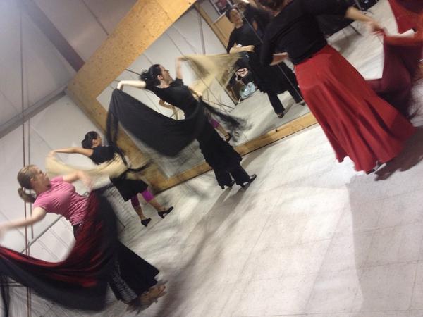 CalgaryFlamenco's tweet photo. Our workshops are at full swing this week! #yyc #yycflamencofest #flamenco #dance #workshopyyc http://t.co/xHABhQIf7q