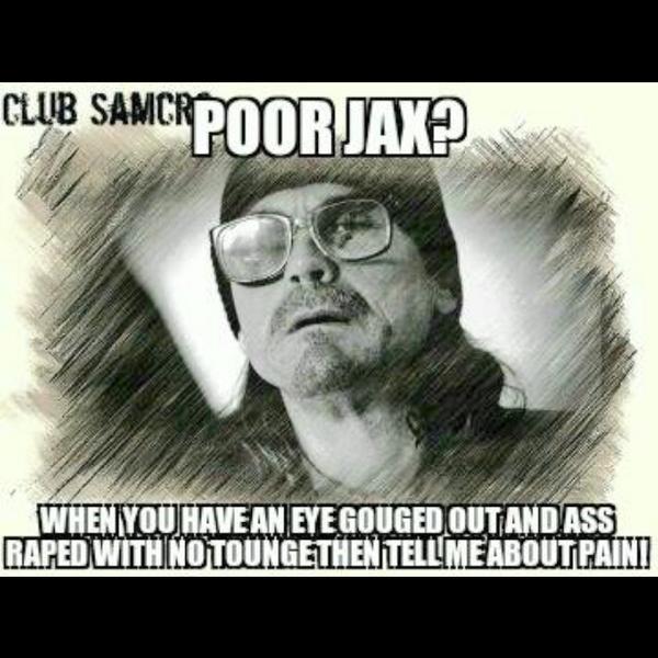 mama3surro2's tweet photo. @sutterink : very true! Never thought of it like this.. A sincere "Poor Otto". ๐๐๐ #SOAFX #FinallRide ##SOA http://t.co/s6VGtlY9ir