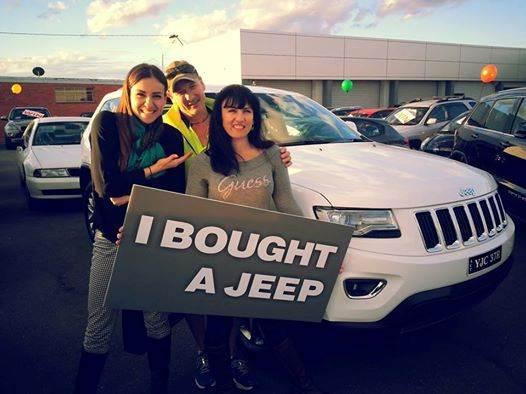 They bought a Jeep! Gulson Canberra has the best new and used Jeeps in Canberra.  #IBoughtAJeep #Jeep #Fyshwick
