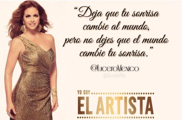 Lucero Fans Mexico Una Frase Muy Bella De Luceromexico Hispanicheritagemonth Ernesto Fer Http T Co R3ndykog2i