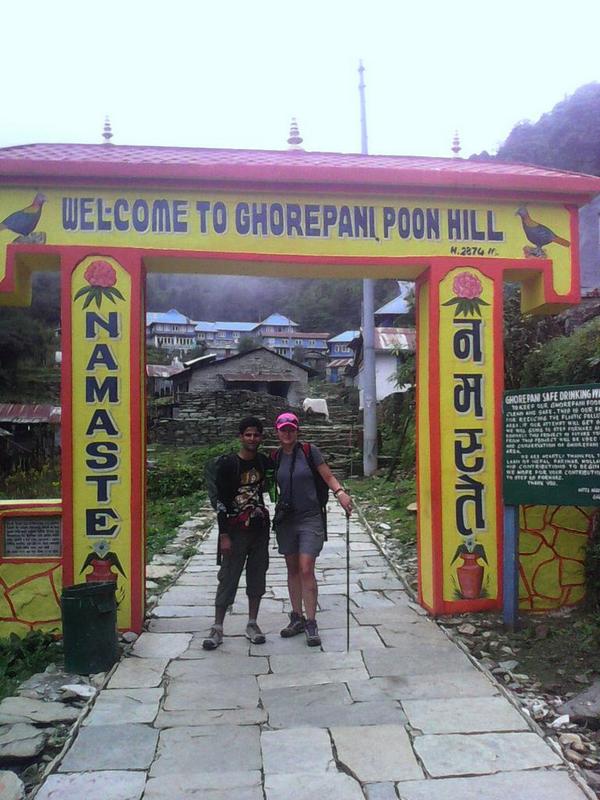 ramtreks's tweet photo. Ghorapani today with Helena #ghorapani#pun hill#annapurna http://t.co/UBBzYo6hOr