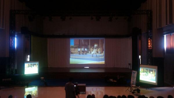 Contoh dalam pembuatan Film Shaun the sheep, materi stop motion oleh Yuddi Wijaya tadi pagi