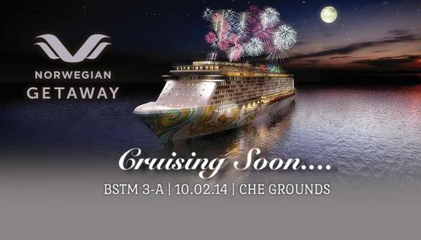 Goodevening!
Are you excited to getaway? See you at BulSU CHE grounds on October 2, 2014.
Thank you! #CruiseExhibit ⚓