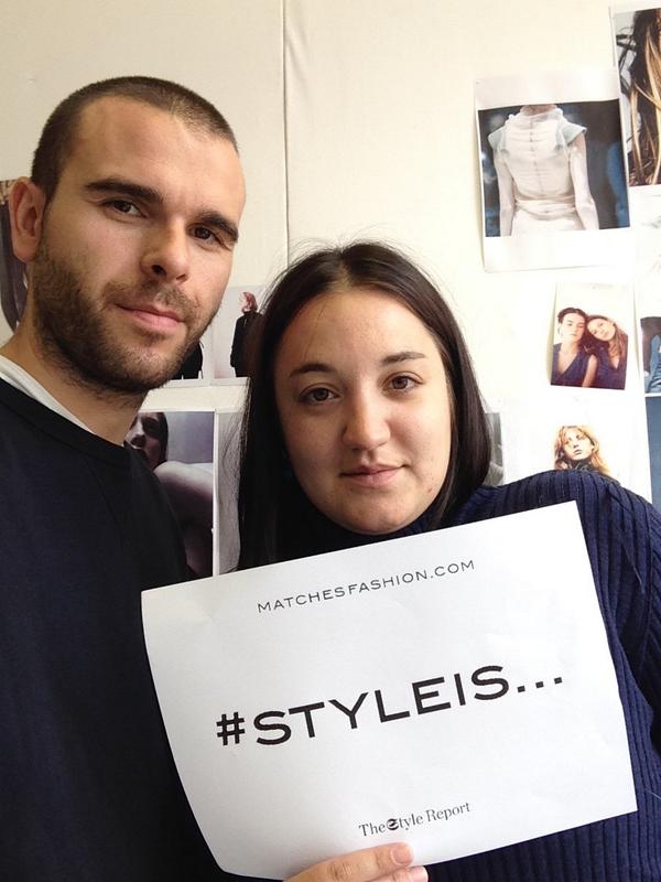 MATCHESFASHION's tweet image. Our favourite pair @_MarquesAlmeida told us that #StyleIs 'Identity'. Tell us what #StyleIs to you to win £5,000!