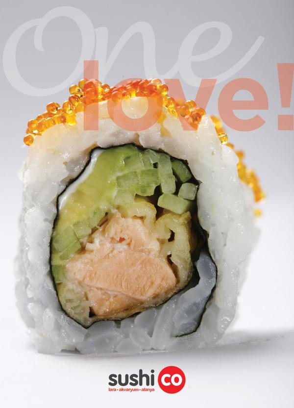 Her #sushi bir #aşk...
Bazen #tek aşk.