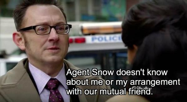 poi_line1's tweet image. スノウ捜査官は、私のことや我々の共通の友人との取り決めのことは知らない。（1-15）https://t.co/CxFGq3soxQ