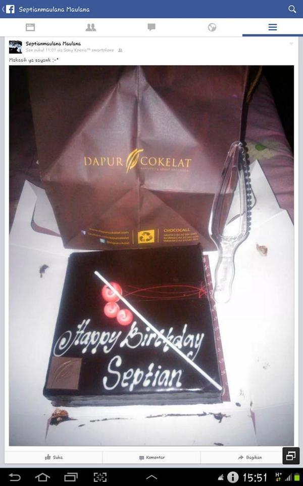 DwWidjaja's tweet photo. Selamat hari lahir ke 24 cinta http://t.co/JOwUOE958F