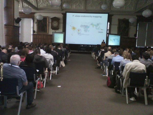 P.vivax endemicity map by the MAP Atlas project shows just the tip of vivax endemicity? #cimr14