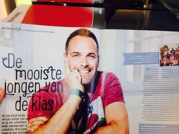 WouterVink1's tweet photo. Nou kijk nu dan! M'n broer staat in de Viva! #mooistejongenvandeklas @ArienVink 👍💪 http://t.co/qzhPNVF4Gk