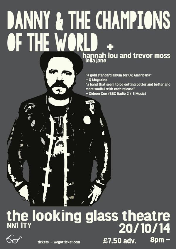 Going to be a great gig <a href="/Dannythechamp/">Danny the Champ</a>, bit.ly/1tWIiNr. <a href="/WhisperingBob/">Bob Harris 💙</a> <a href="/QMagazine/">QX Magazine</a> <a href="/BBCGidCoeShow/">The account formerly known asGideon Coe on 6 Music</a>