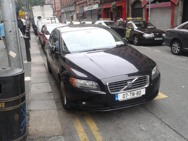 Using disabled bay on Cathedral St  Dublin with <a href="/NoBadgeNoExcuse/">NoBlueBadge</a>