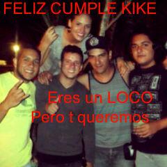 Hoy esta de cumple nuestro Baterista. Enrique q la pases super bien