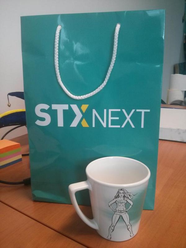 kkszysiu's tweet image. Promki z #STXNext :-)