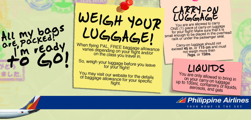 philippine airlines carry on weight