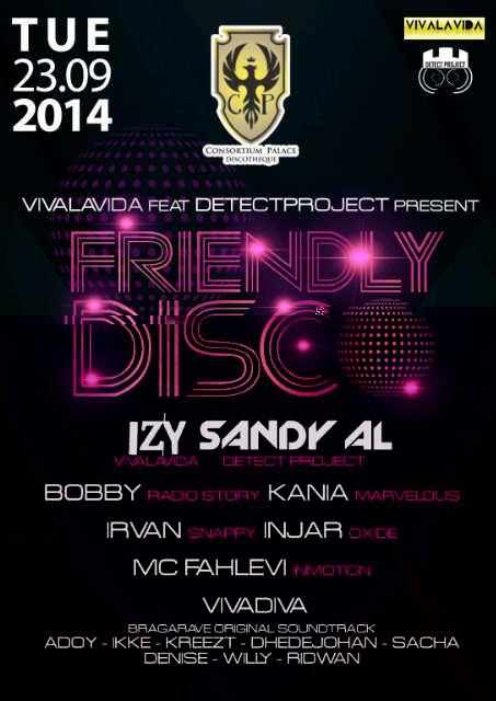 RT '@OneStopE: #TONIGHT Sept'23 @OneStopE 'FRIENDLY DISCO' w/ @VivalavidaOrg & #DetectProject Info & RSVP: 73DA8FE6 '