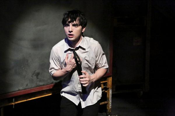 ScaryMusical's tweet photo. Tonight our INCREDIBLE cast member @Augemer is performing a #ScaryMusical fave @LA_Rockwell at 8pm! @officialnoho http://t.co/KfmoVv0Hyn