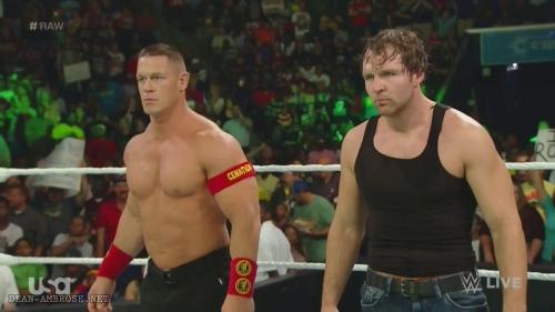 GwenBlackCat's tweet photo. #DeanAmbrose #johncena  awesome !!! http://t.co/b9at5wylIN